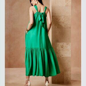 Banana Republic FINO SILK DRESS Petite Xsmall
